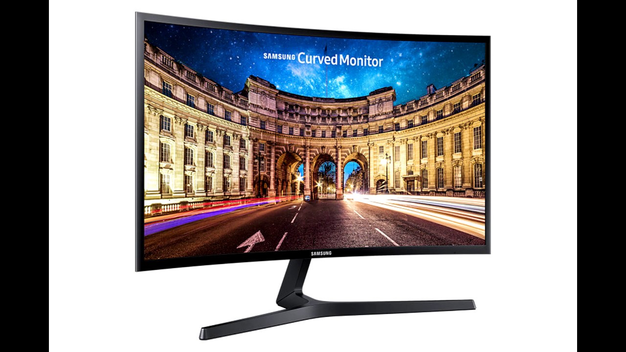 Монитор Samsung 23.5" C24F396FHI черный