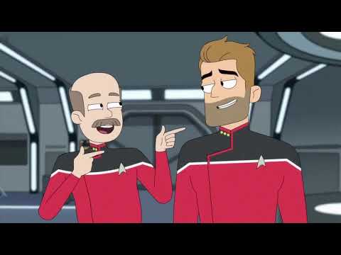 Star Trek Lower Decks Scene We are home (Ep 1)