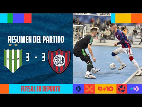 Banfield 3-3 San Lorenzo | RESUMEN | Fecha 7 | Primera División Masculina 2023 | #FUTSALenDEPORTV