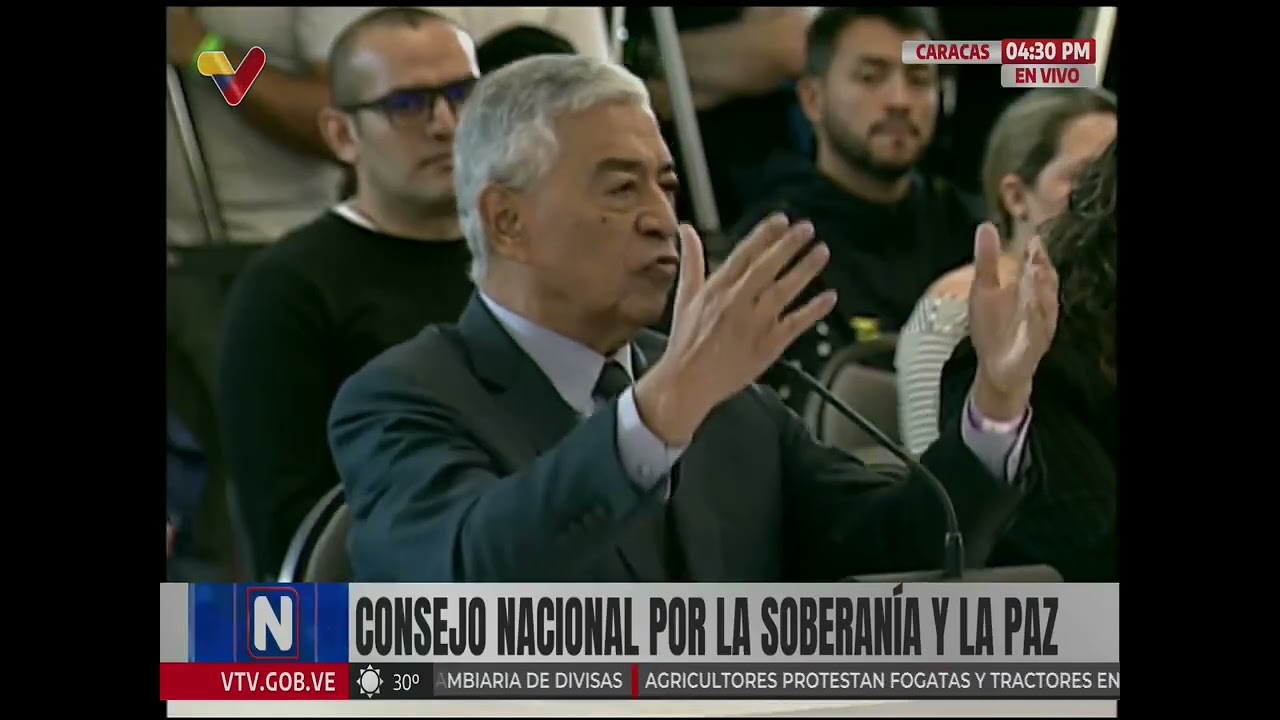 Reunión del Consejo Nacional por la Soberania y la Paz, 18 de diciembre de 2025