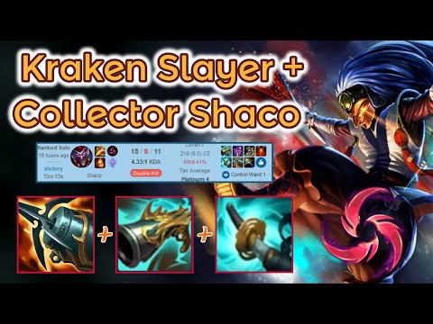 Kraken Slayer Shaco Jungle - Season 11 [League of Legends] Full Gameplay - Infernal Shaco