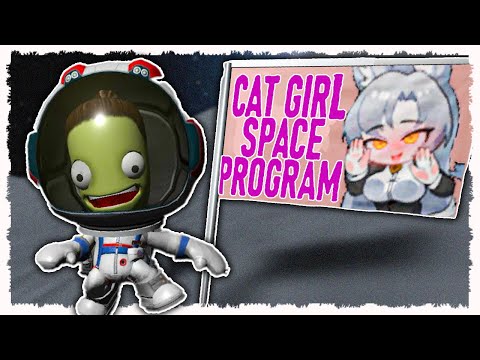 I crash landed cat girls on the moon