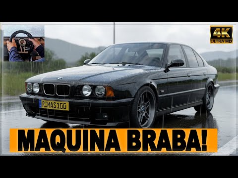 BMW M5 (1995)-Forza Horizon 5 | Pxn V3 Pro | Gameplay Steering wheel
