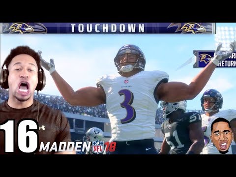 ZOOM NOT HOT!!! Madden 18 Career Mode #16