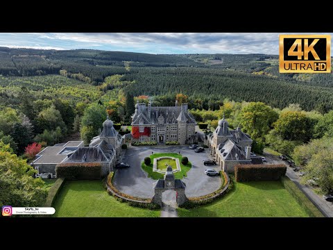 Manor of Lébioles (Spa - Belgium) - Drone footage Ultra HD 4K