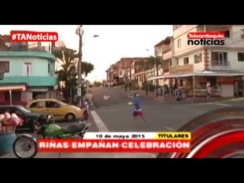 Titulares de Teleantioquia Noticias - domingo 10 de mayo de 2015
