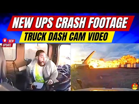 🚨 UPDATE JUST IN: Dash Cam Footage Of UPS MD-11 Crash!