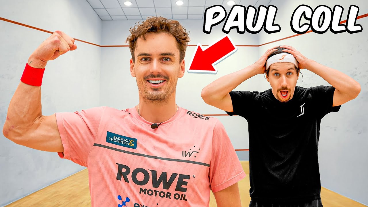Can I Win a Point Against the #1 Squash Player in the World, PAUL COLL ?