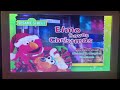 Sesame Street Elmo Saves Christmas 2009 Reprint DVD Walkthrough