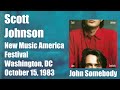 Scott Johnson  performing "John Somebody" and "Involuntary Songs" - Wash. D.C. October 15, 1983