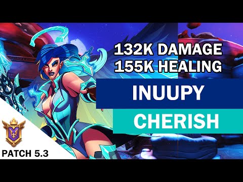 132K Damage 155K Healing iNuupy Furia Competitive (Grandmaster) CHERISH