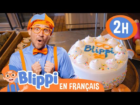 Blippi fait des gateaux ! | Blippi en français | Vidéos éducatives pour enfants