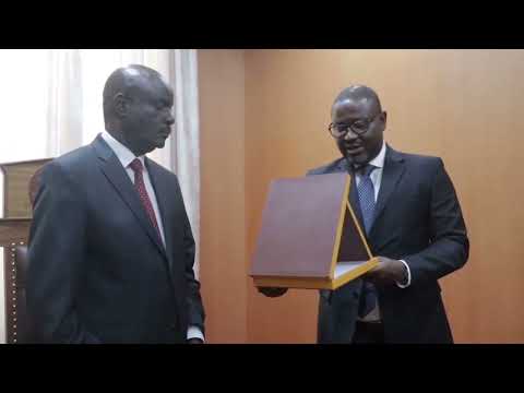 The Attorney General, Hon. Hamza S. Johari, has handed over the 2023 Revised Edition of the Laws of Tanzania to the Chief Justice of Tanzania, Hon. Justice George M. Masaju, at his office in Dodoma on July 3, 2025