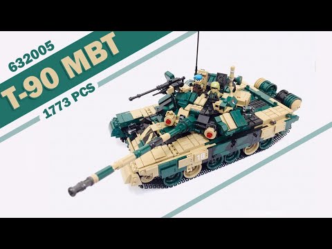 Lego Fan's T-90 Main Battle Tank by Panlos Brick.