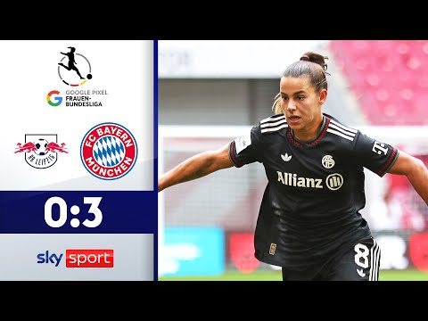 Oberdorf schnürt Doppelpack! | RB Leipzig - FC Bayern München | Highlights - Frauen-Bundesliga 25/26