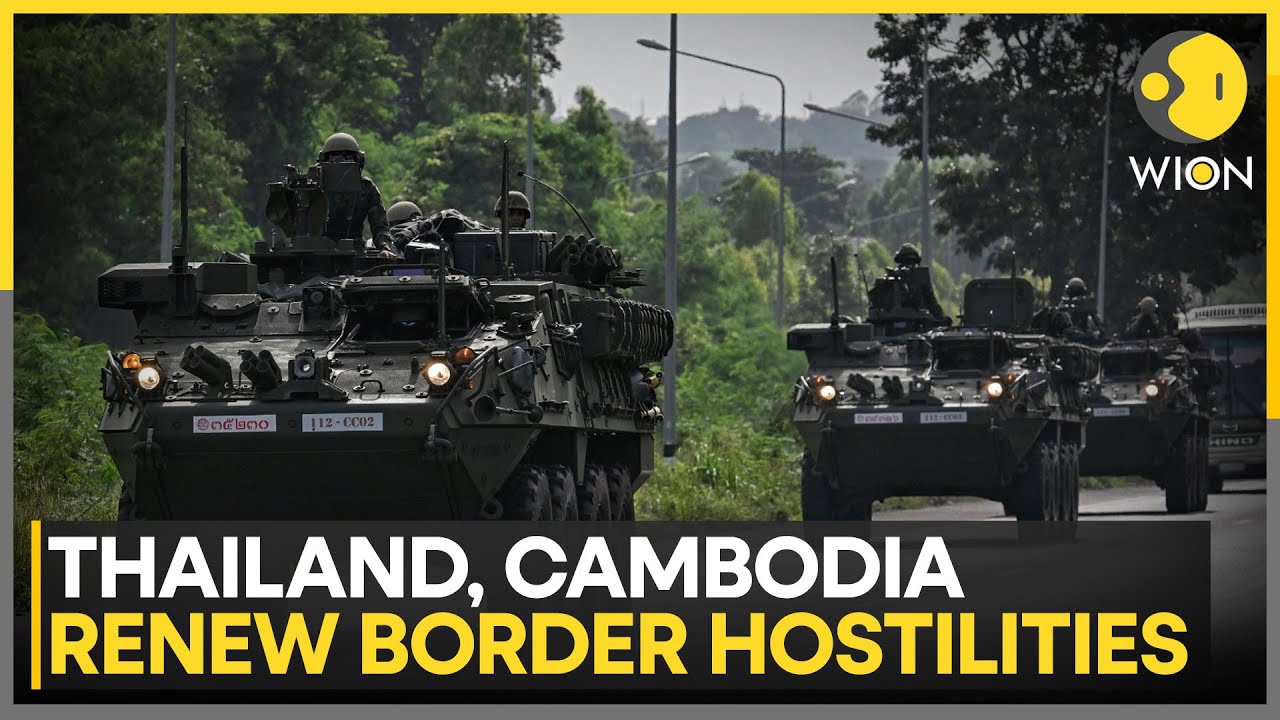 Thailand-Cambodia Clashes: Thailand Launches Air Strikes Against Cambodia in Border Flare-Up | WION