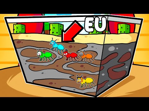 Ant Life in Minecraft