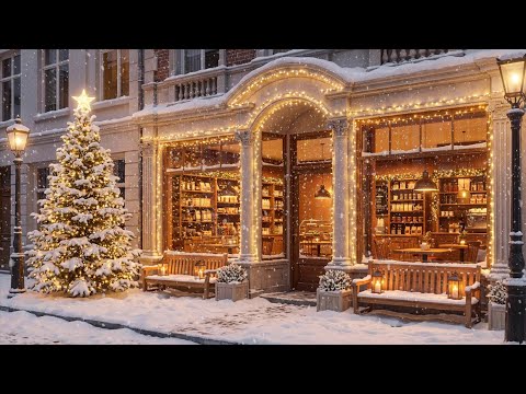 Traditional Christmas Jazz | Cozy Street Holiday Cheer | Frank Sinatra Style Warmth