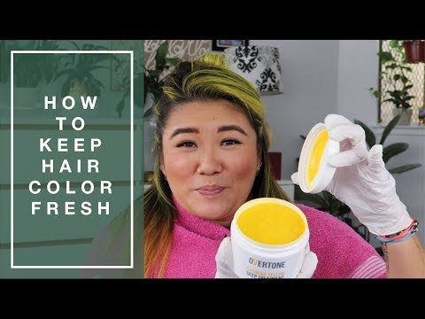How To Keep Hair Color Fresh