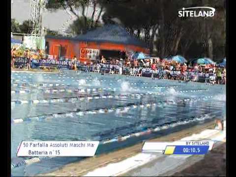 Serie 15 dei 50 Farfalla  Assoluti Maschi Master - 11 Memorial Andrea Bettiol