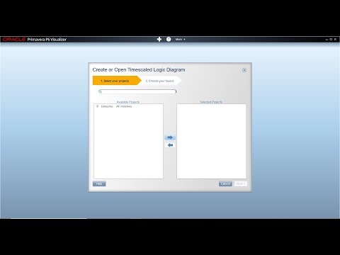 Primavera P6 Visualizer Tutorial Video 1- How to start