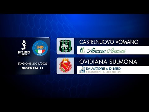 Eccellenza Abruzzo 11° giornata | Castelnuovo - Ovidiana Sulmona (5-0)