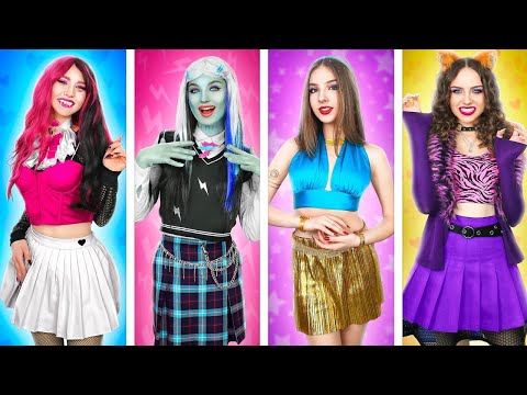 We Got to Monster High! How to Become Popular at School