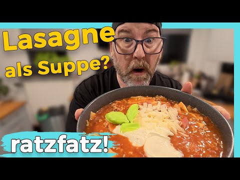 Lasagne-Suppe – der schnelle Onepot-Klassiker | Lasagne mal anders