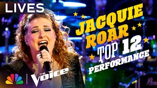 Jacquie Roar Performs &quot;Wildflowers and Wild Horses&quot; by Lainey Wilson | The Voice Lives | NBC