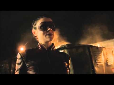 The Flash 2x16 Trajectory lightning turns Zoom blue