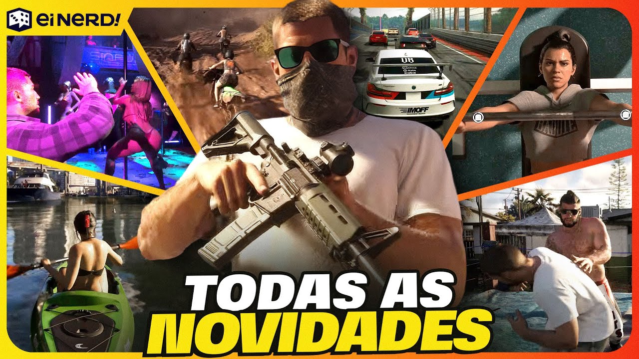 TODAS AS ATIVIDADES PARA SE FAZER NO MAPA DE GTA 6