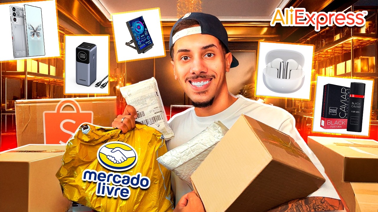 COMPREI DE TUDO NA INTERNET PRO MEU ÚLTIMO UNBOXING... VÍDEO ESPECIAL 😥