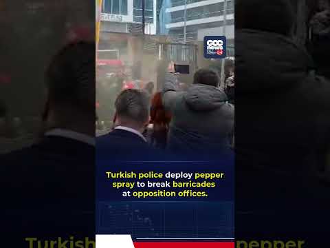 Chaos in Ankara: Police Clash with Opposition Supporters After CHP Leadership Ruling