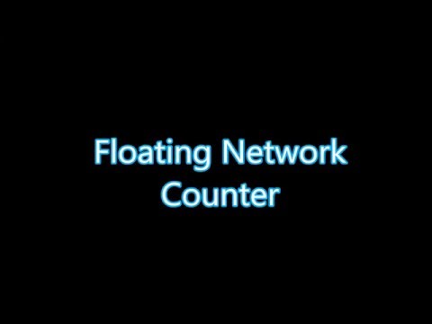 Floating Network Counter Video
