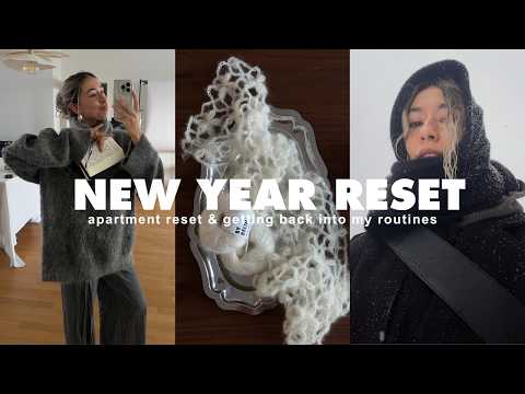 apartment & life reset vlog for 2026 in berlin