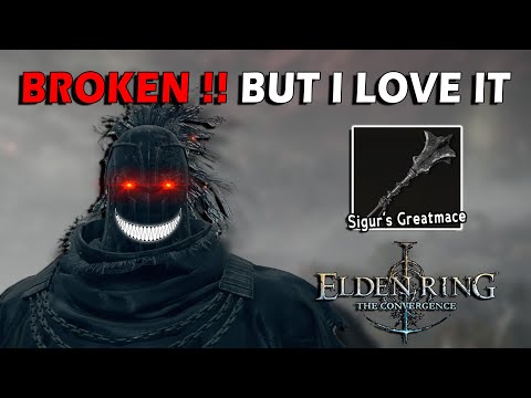 This NEW Sigur's Greatmace is BROKEN in Convergence Mod 1.3 [Elden Ring]