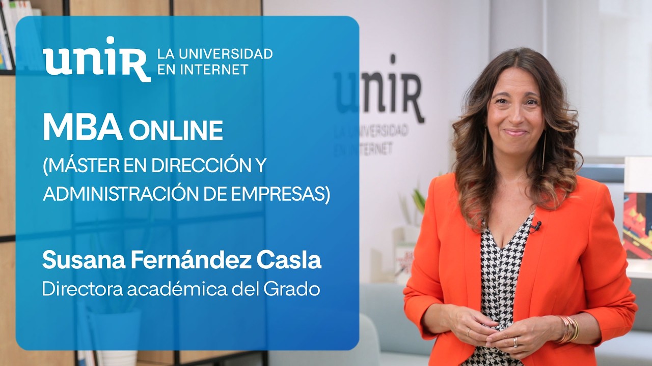 🔝 MBA online de UNIR: impulsa tu carrera profesional