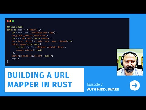Building a Web Application with Rust - Part VII - Auth Middleware