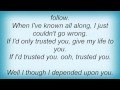 Keith Green - When I First Trusted You Lyrics