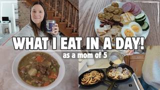 FULL DAY OF FOOD! | What I eat as a stay at home mom | healthy meal ideas