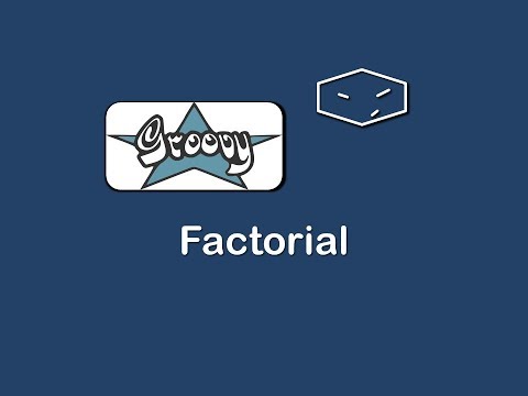 factorial in groovy