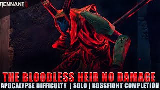 The Bloodless Heir Boss Fight (No Damage Apocalypse Difficulty) [Remnant 2]