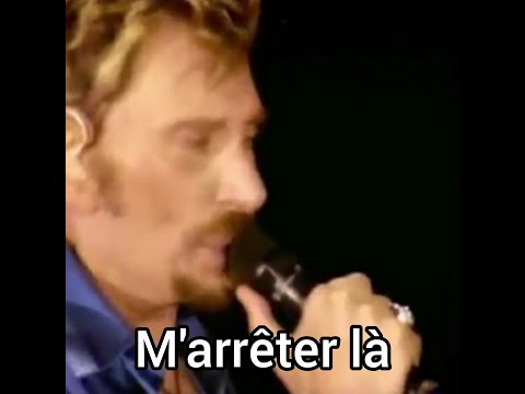 Videoclip de M'arrêter là — Johnny Hallyday