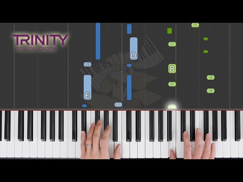 Les coucous bénévoles / TRINITY Piano Grade 3 2021-2023 / Synthesia Piano tutorial