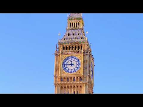 Big Ben Chimes 11:45am