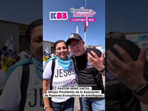 “La Fe también construye Patria 🇨🇱 | Carolina Moscoso K83”Mensaje desde la Región de Antofagasta 💒❤️