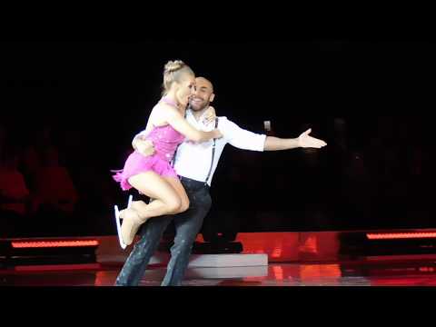 Dancing on Ice Tour 2018 Alex Beresford and Brianne Delcourt Glasgow 8/4/18