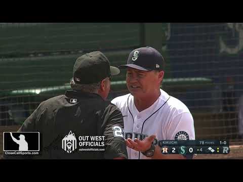 Ejection 117 - Hunter Wendelstedt Ejects Scott Servais After Ball One Call vs Houston