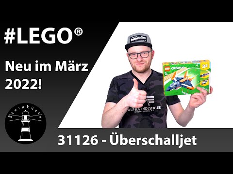 Vergesst LEGO® City, nehmt Creator 3in1 ! - Heftiger Vergleich am Ende - LEGO® 31126 Überschalljet