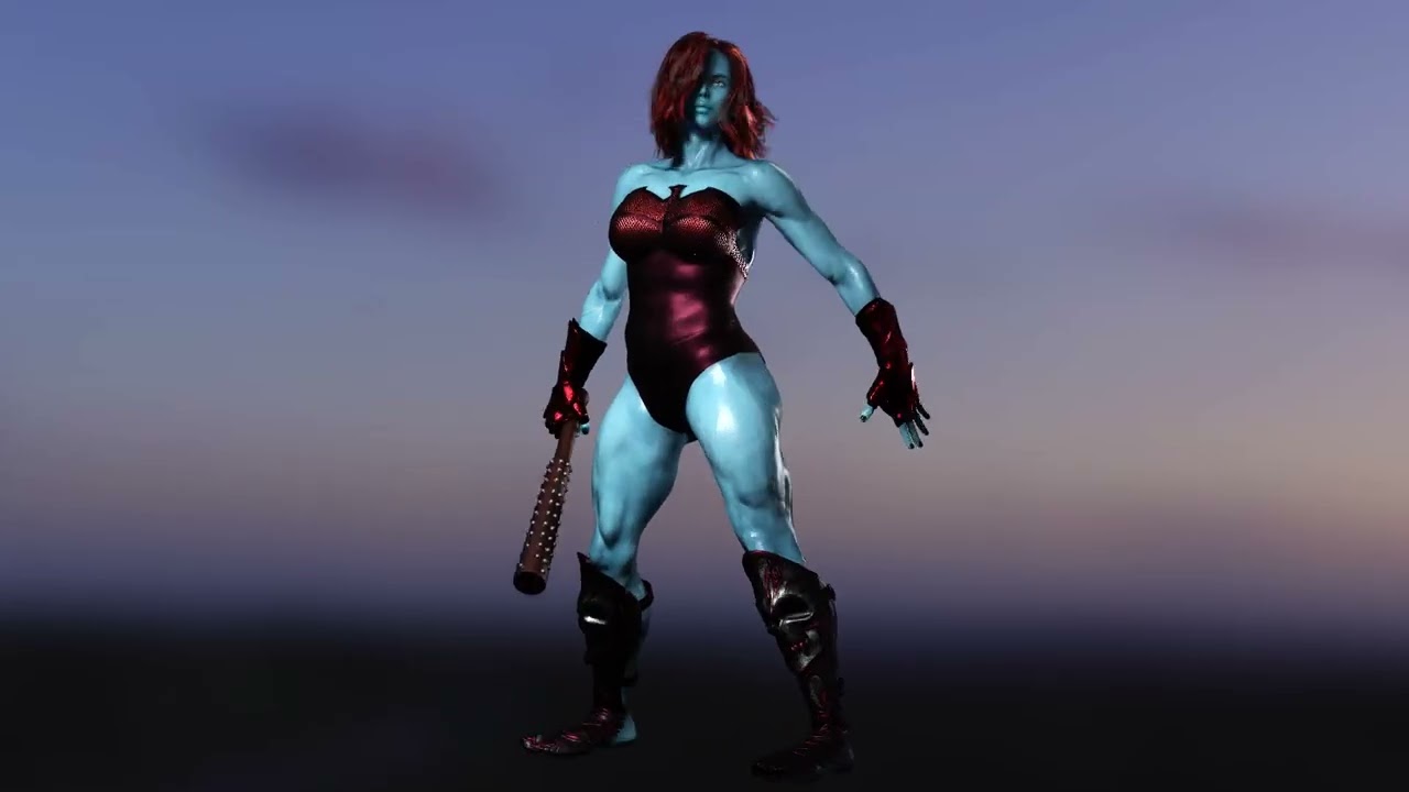 Lady Hellbender 3D Model
